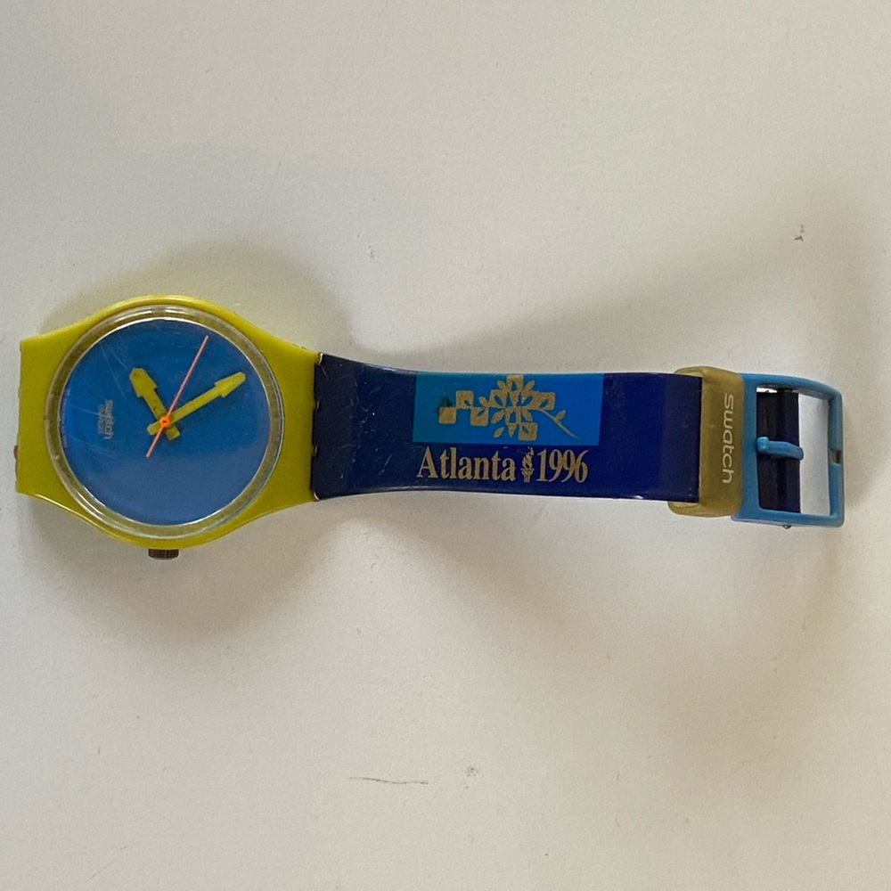 Swatch Atlanta 1996 Olympic Watch A Timeless Icon